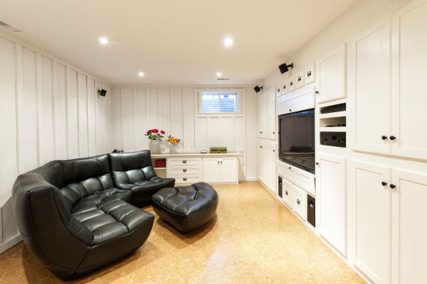 Entertainment Center Installation in Iowa City